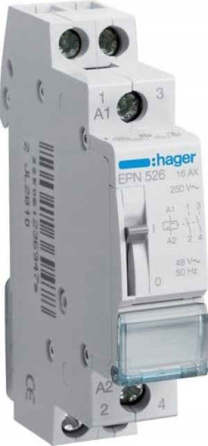 Hager Przekaźnik Bistab. 24vac/12dc 2no 16a Epn526