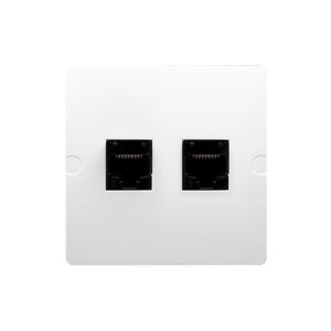 Simon Basic Gniazdo Komputerowe Rj45 Pod. 5e Białe