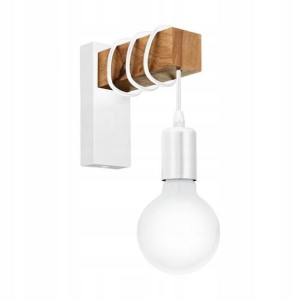 Kinkiet ścienny TOWNSHEND biały E27 60W 33162 EGLO