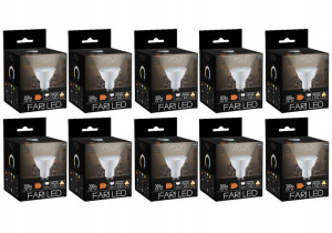 10x Żarówka LED GU10 3,5W 3000K 120' 300lm EDO