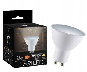 Żarówka LED GU10 3,5W 3000K ciepła 120' 300lm EDO