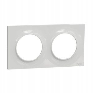 Schneider Odace Ramka 2-krotna Grafit S52p704a1