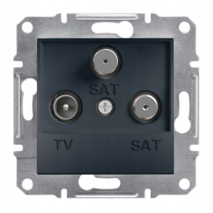 Schneider Asfora Gniazdo Tv-sat-sat 1db Końc. Antr
