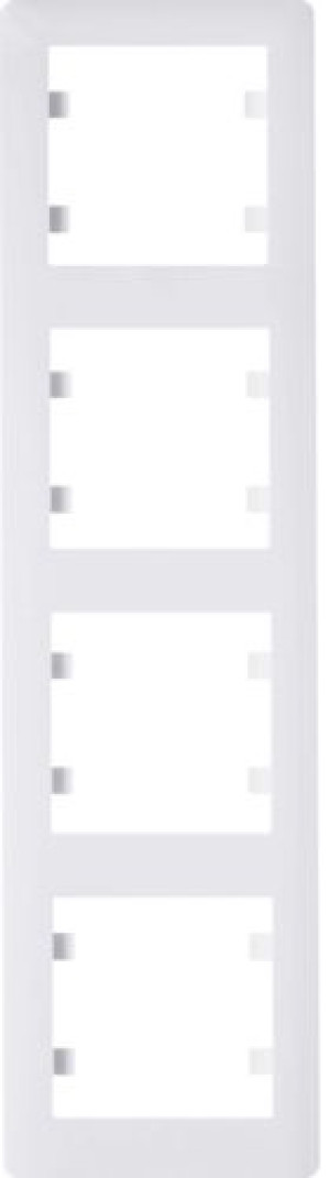 Hager Lumina Soul Ramka 4-krotna Biała Wl5140