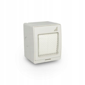 Łącznik Podwójny N/t L2n Aqua55 16a Ip55 Szary