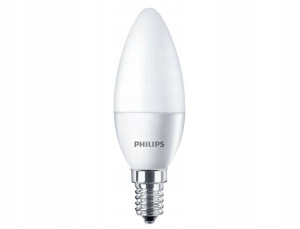 Żarówka Led 7w (60w) 6500k E14 Świeczka Philips
