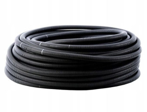 Rura Karbowana Fi 28/23 Peszel 320n Krążek 50mb