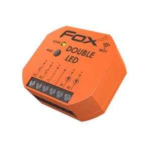 F&f Dwukanałowy Sterownik Wi-fi Led 12v Fox