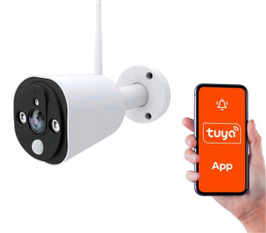 Kamera zewnętrzna Smart WiFi Tuya + PIR IP66
