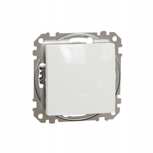 Schneider Design Łącznik Pojedynczy 1-bieg. Biały