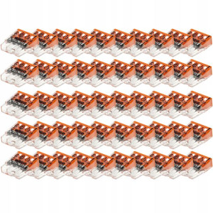 50x Wago 2273-203 Szybkozłączka 3x2,5 Złączka