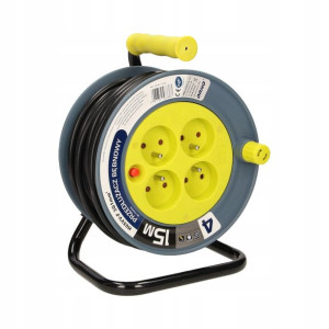Przedłużacz bębnowy 15m 4x230V ORNO OR-AE-1339/L