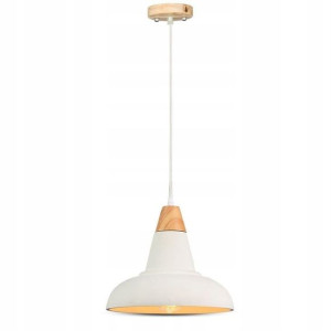 V-tac Lampa Sufitowa Wisząca Okrągła 29 Cm Wood