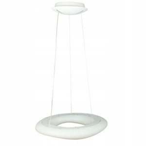 Lampa Wisząca Led Okrągł Biała 32w Z Pilotem 3958