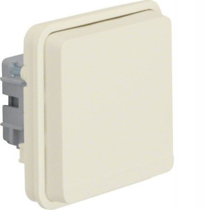Berker W.1 Gniazdo Z/u Z Klapką 2p+z Ip55 Białe