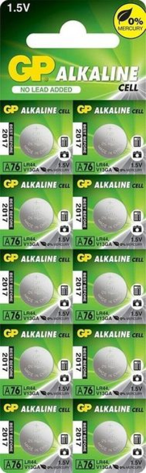 10x Bateria Alkaliczna 1,5v Ag13 Lr44 Gp Super