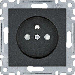 Hager Lumina Gniazdo Zasilaj Z/u Przesłona Wl1043
