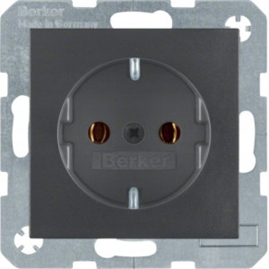 Berker B.kwadrat Gniazdo Schuko Z/u Antr 41431606