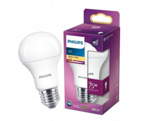 PHILIPS Żarówka LED E27 11W =75W 2700K ciepła WW