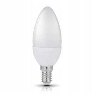 Żarówka LED E14 świeczka 6W 6000K CW zimna 500lm