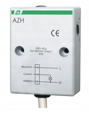 F&f Automat Zmierzchowy Azh 230v Ac 10a Ip65