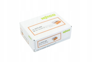 Wago Szybkozłączka 2273-203 3x0,5-2,5mm 100szt
