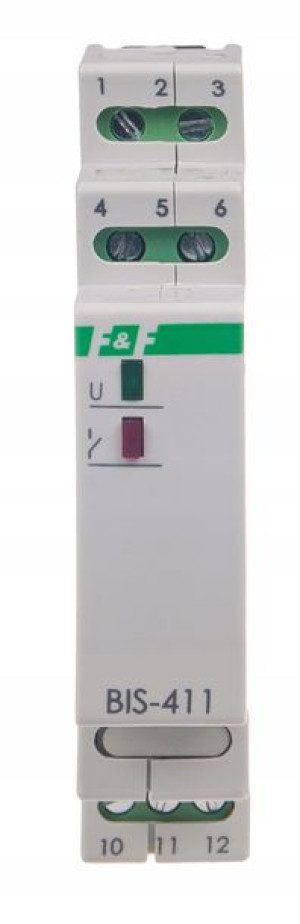 F&f Przekaźnik Bistabilny Wł-wył 230v Bis-411