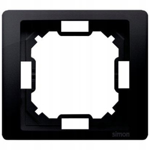 Simon Basic Neos Ramka 1-krotna Grafit Mat