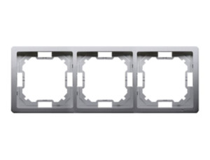 Kontakt Simon Basic Ramka 3-krotna Potrójna Inox