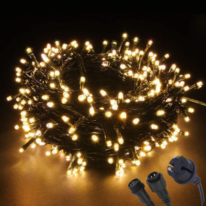 Lampki choinkowe 500 LED zewnętrzne grube