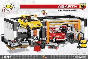 Cobi 24501 Abarth racing garage