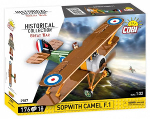 Cobi 2987 Sopwith Camel F.1 176 El. Klocki