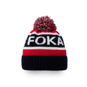 Czapka z pomponem FOKA morsowanie ocieplenie polar