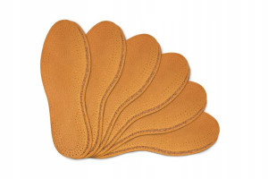 Skórzane wkładki do butów - Zestaw 6 par - Kaps Leather Cork