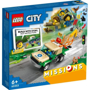 Lego 60353 Misje Ratowania Dzikich Zwier