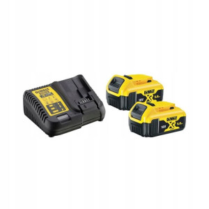 Zestaw ładowarka i akumulator 18V 2 x 5Ah DCB115P2-QW DEWALT