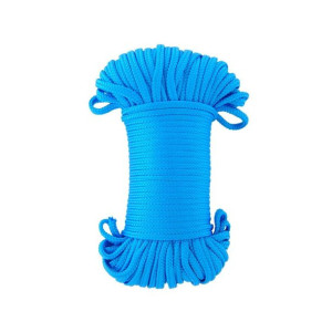 Lina PP 25kg 2.5 mm x 25 m pleciona niebieska fluo