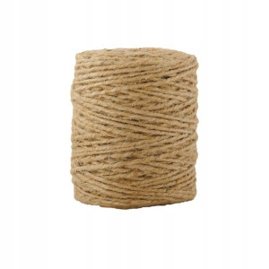 Szunek jutowy 10kg 3.5 mm x 100 m skęcany beżowy