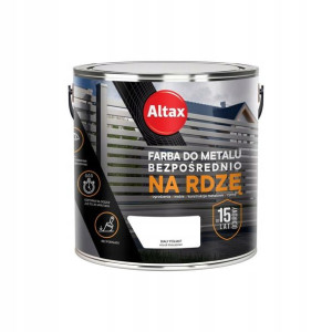 Farba antykorozyjna Na Rdzę 2.5 l półmat biały Altax