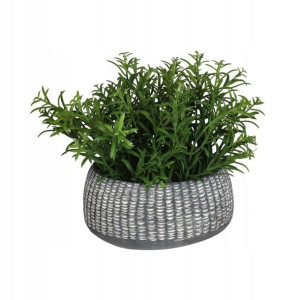 Zioła sztuczne 22cm w doniczce ceramicznej