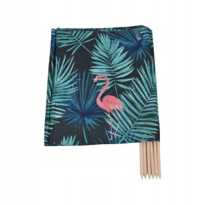 Parawan plażowy Flamingi 105x600 cm