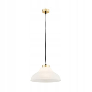 Lampa wisząca Lazio biała E27 Prezent