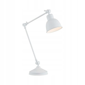 Lampka biurkowa Split biała E27 Prezent