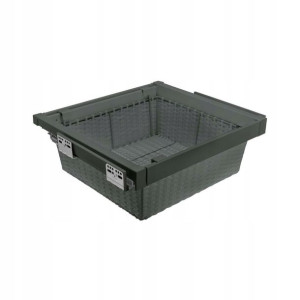 Szuflada z koszem rattan 90 cm antracyt Elite GTV