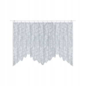Firana na taśmie żakardowa Nadia 300 x 150 cm biała