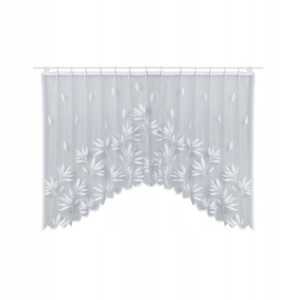 Firana na taśmie żakardowa Anika 300 x 150 cm biała