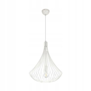 Lampa wisząca Balerina biała E27 Lamkur