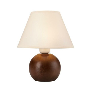 Lampa stołowa brązowy E27 Lamkur