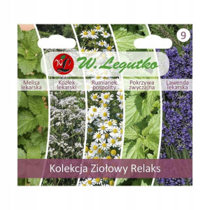 Kolekcja Ziołowy relaks nasiona tradycyjne W.Legutko