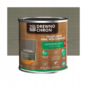 Lakierobejca Ochronno-dekoracyjna 0.2 l Szary Drewnochron